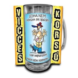 Vicces korsó, Soha nem növünk fel igazán