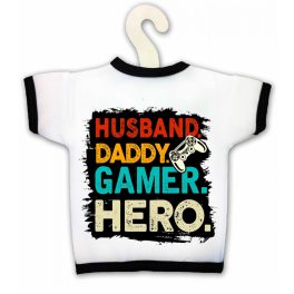 Üvegpóló, Husband, Daddy, Gamer, Hero
