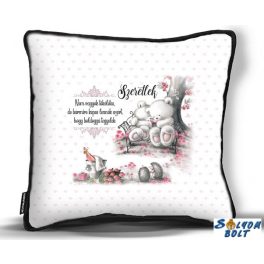   Kicsi díszpárna, Nem vagyok tökéletes, szerelmes ajándék