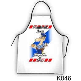 Vicces szakács kötény, Rendőrök ásza