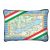 Balaton díszpárna, térkép