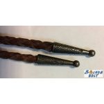 Fonott bőr nyakkendő, Sheriff csillag - amerikai nyakkendő