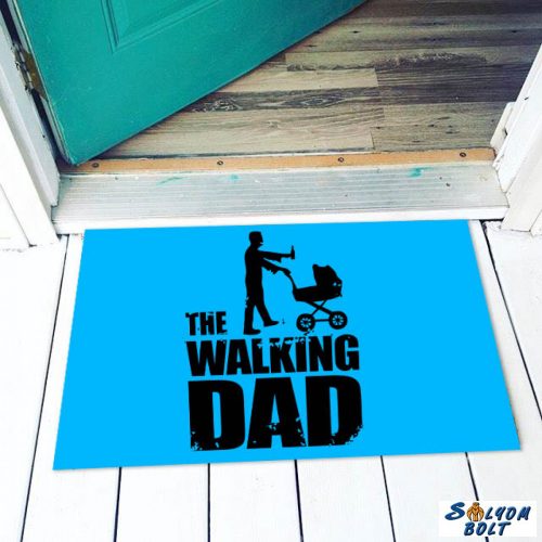 vicces lábtörlő több színben, the walking dad