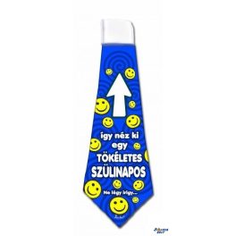 Nyakkendő, Így néz ki egy tökéletes szülinapos