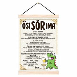Vicces oklevél, Ősi sör ima