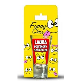 Laura pálinkás pohár