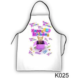 Vicces szakács kötény, Happy Birthday