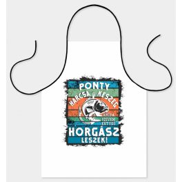 Vicces szakács kötény, Ponty, harcsa, keszeg