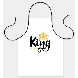 Vicces szakács kötény, King