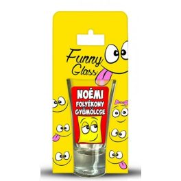Noémi pálinkás pohár