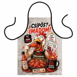 Vicces szakács kötény, Csípős? Imádom!
