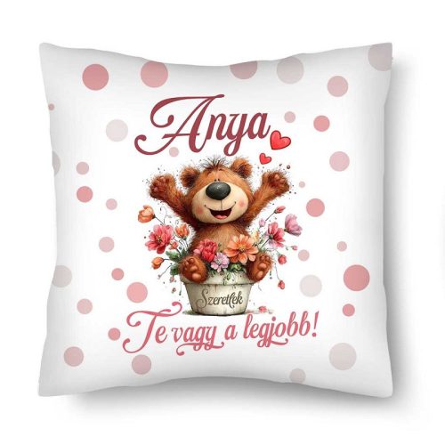 Kicsi díszpárna, Anyák napja, Anya te vagy a legjobb