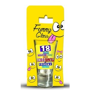 Pálinkás pohár, 18, 20, 30, 40, 50, 60, 70 évembe került Pálinkás pohár, 18, 20, 30, 40, 50, 60, 70 évembe került