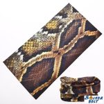 Csősál, kígyóbőr mintával