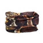 Csősál, kígyóbőr mintával