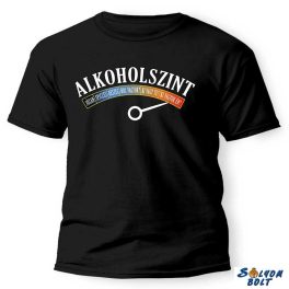 Vicces póló több színben, Alkoholszint