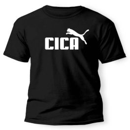 Vicces póló, Ugró cica