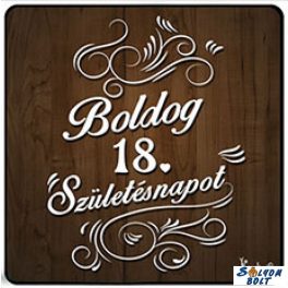 Születésnapi hűtőmágnes, Boldog születésnapot