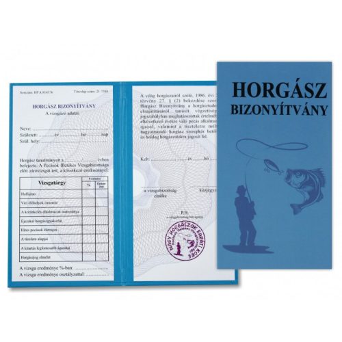 Vicces, tréfás bizonyítvány, Horgász