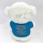 Plüss maci, Ballagásod alkalmából szeretettel