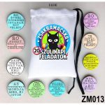 Zsákbamacska társasjáték, Szülinapi feladatok, 18, 20, 30, 40, 50, 60