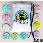 Zsákbamacska társasjáték, Szülinapi feladatok, 18, 20, 30, 40, 50, 60