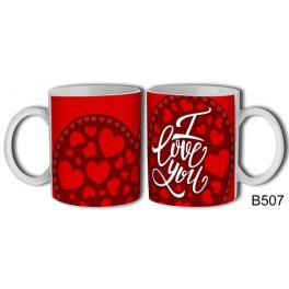 Szerelmes bögre, I love you, sok szív