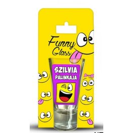 Szilvia pálinkás pohár