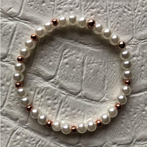 Rozéarany harmónia karkötő