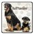 Kutyás hűtőmágnes, Rottweiler