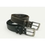 Bőr öv, fekete és barna