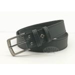 Bőr öv, fekete és barna