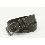 Bőr öv, fekete és barna