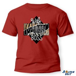 Vicces póló több színben, Wife Mom Boss