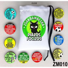   Zsákbamacska társasjáték, Piázós-focizós társasjáték