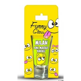 Milán pálinkás pohár