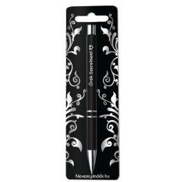   Gravírozott toll, Örök szerelmem, fekete, szerelmes ajándék
