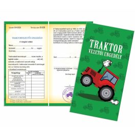 Vicces bizonyítvány, Traktor vezetői engedély