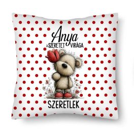 Kicsi díszpárna, Anyák napja, szeretlek