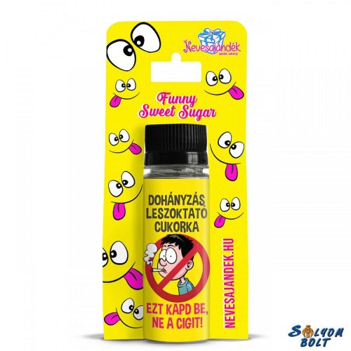 Vicces cukor, Dohányzás leszoktató