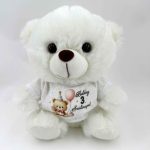 Plüss maci, Boldog szülinapot, számokkal