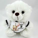 Plüss maci, Boldog szülinapot, számokkal