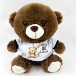 Plüss maci, Boldog szülinapot, számokkal