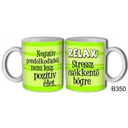 Vicces bögre, Relax, stresszcsökkentő