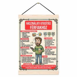 Vicces oklevél, Használati utasítás férfiakhoz