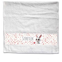 Szerelmes törölköző, Nyuszika, 2 méretben