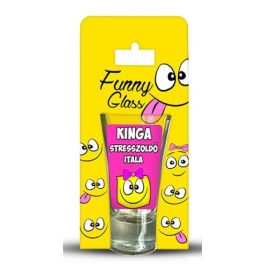 Kinga pálinkás pohár