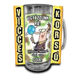 Vicces korsó, Vigyázzunk rá!