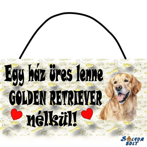 Kutyás falikép, Golden Retriever