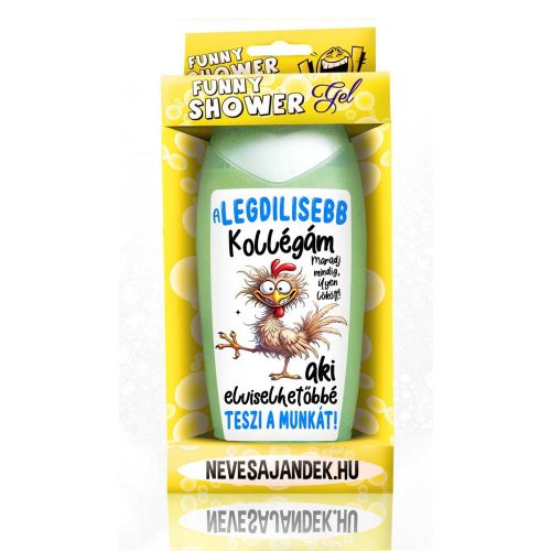 Vicces tusfürdő, A legdilisebb kollégám